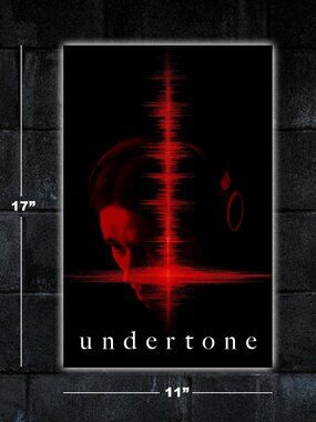 Undertone 2026 horror movie poster - 11x17 wall art print merch gift podcast